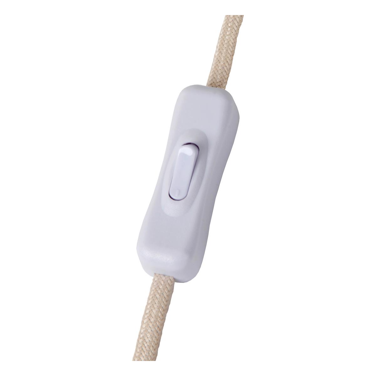 LAMPA STOŁOWA 51500/20/38 - DOREDOS - biały, Design, metal (20/20/20cm) - Lucide