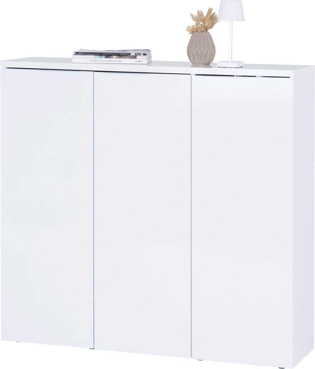 Omara Za Čevlje Split 2, Bela - bela, Moderno, les (120/115/34cm) - Mömax