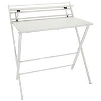 Pisalna Miza Easy Clap, Bela - bela, Basics, kovina/leseni material (84/60/92cm) - MID.YOU