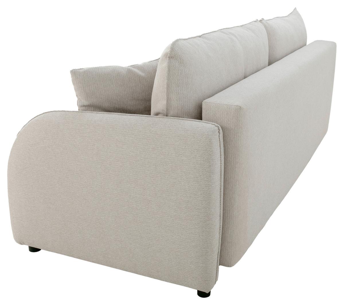 Trosjed Na Razvlačenje Bari - bež/crna, Konvencionalno, drvni materijal/drvo (215/100cm)