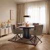 KONSTFÄLL CAROLINE 3 - brun/mörkbrun, Klassisk, textil (160/220cm) - Mömax