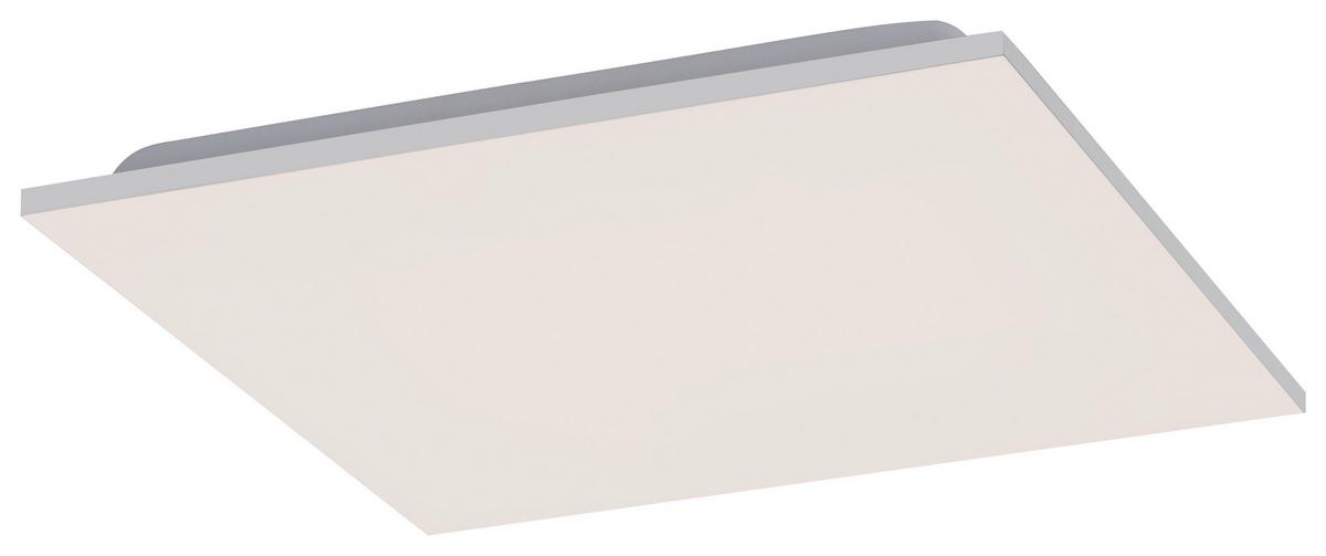 LAMPA SUFITOWA LED 15620-16 YUKON - biały/kolor aluminiowy, Basics, tworzywo sztuczne/metal (45/45/6,1cm)