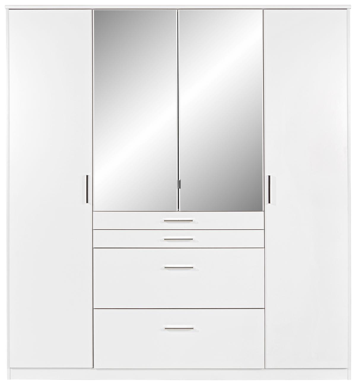 DULAP AACHEN - alb, Konventionell, material pe bază de lemn (180/198/58cm)