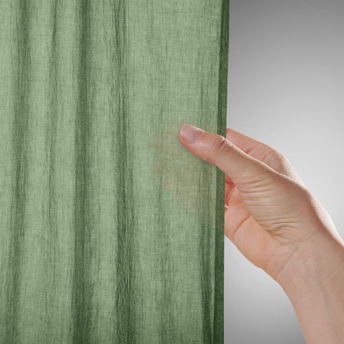 Fertigvorhang Ramona in Grün ca. 135x245cm - Grün, Modern, Textil (135/245cm) - Modern Living