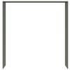 Passepartoutrahmen Paspt Dunkelgrün - Dunkelgrün, Basics, Holzwerkstoff (213,7/222,7/58,5cm) - Visiona