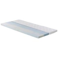 Topper Luxus Gel ca. 90x200 cm Weiß - Weiß, Basics, Textil (90/200cm) - MID.YOU