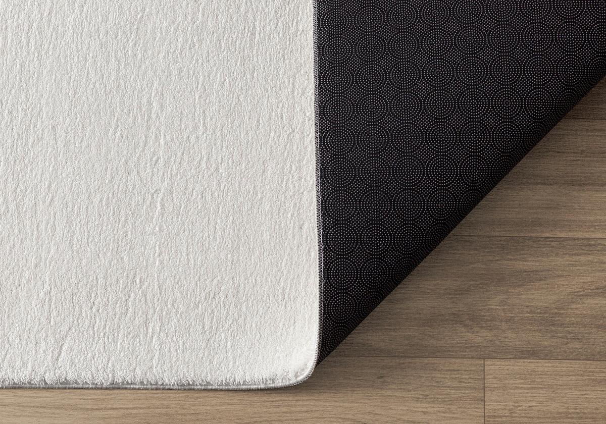 Fellteppich Loft Creme ca. 60x110cm - Creme, KONVENTIONELL, Textil (60/110cm)