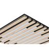 LED-TAKLAMPA RUKO - svart/ekfärgad, Modern, metall/trämaterial (42,5/42,5/5,5cm) - Mömax