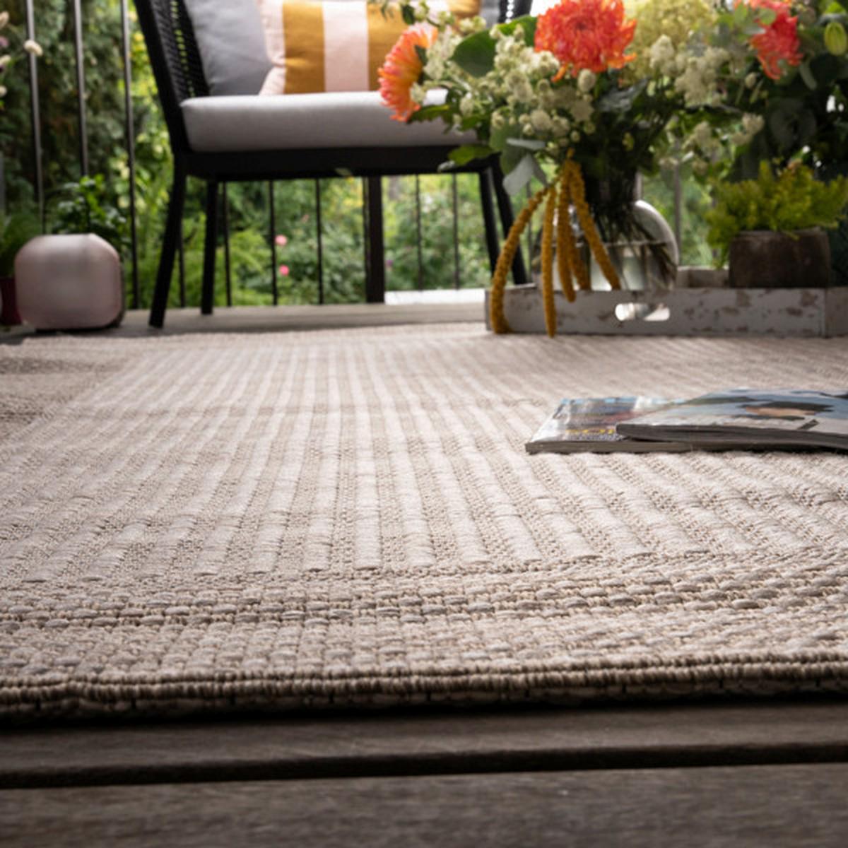 Flachwebeteppich My Oslo 709 - Taupe, Design, Textil (80/150cm)