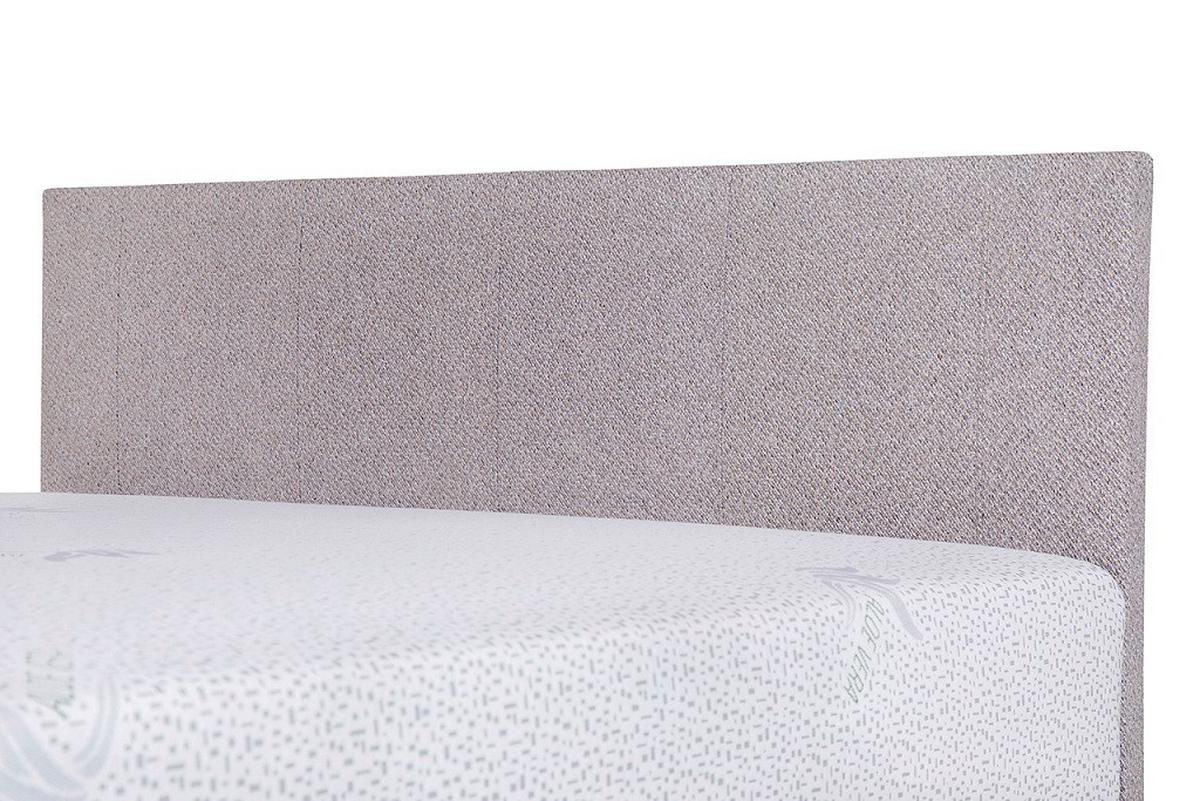 Kárpitozott Ágy Spina - szürkésbézs, Konventionell, faalapú anyag/textil (140/200cm)