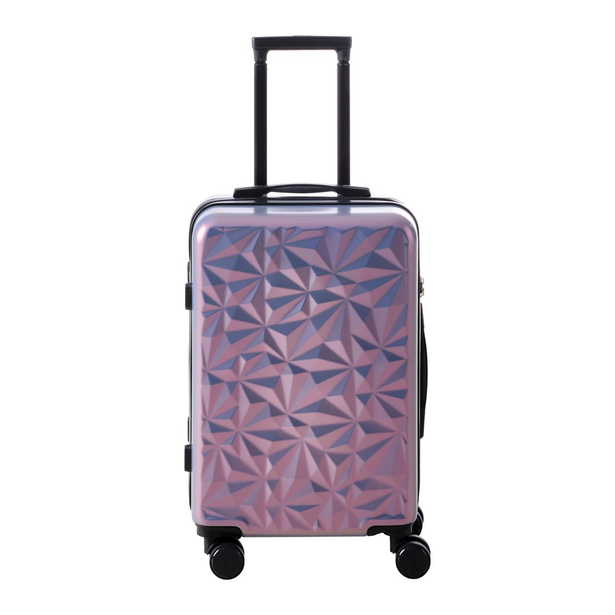 Reisekofferset Lissabon Flieder, 3-teilig - Flieder, KONVENTIONELL, Kunststoff/Textil - Mömax