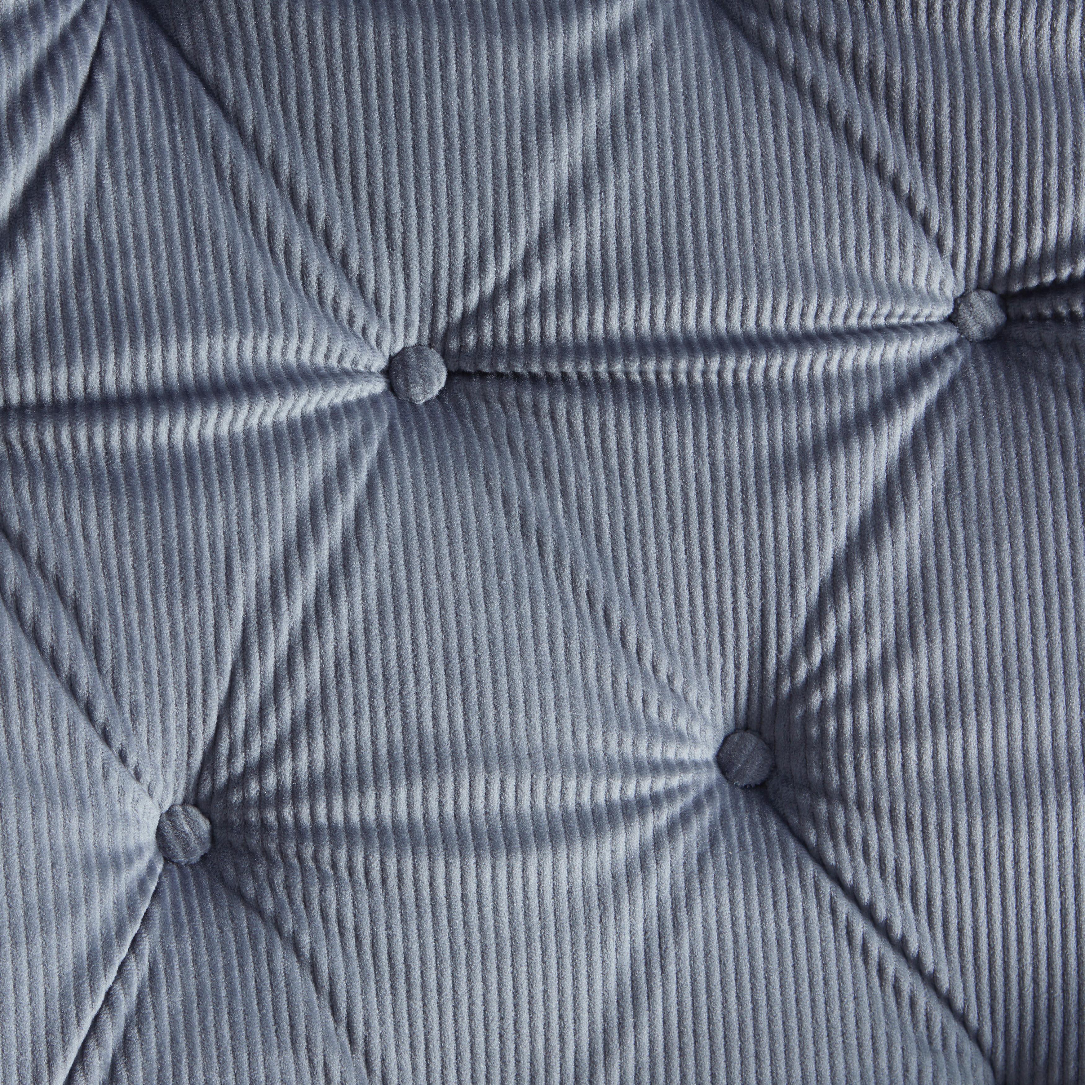 Sessel, grau, "Jacopo", Samt - Birkefarben/Grau, MODERN, Holz/Textil (67,5/98/83cm) - Bessagi Home