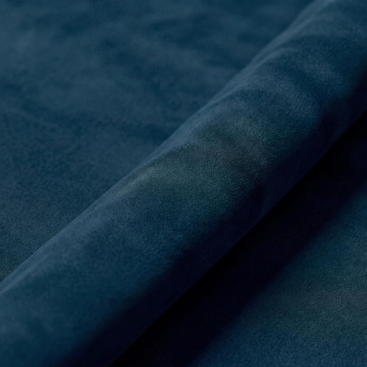 Stuhl Helga Blau/Schwarz Echtholz - Blau/Schwarz, MODERN, Holz/Textil (49/79/59cm) - Mömax