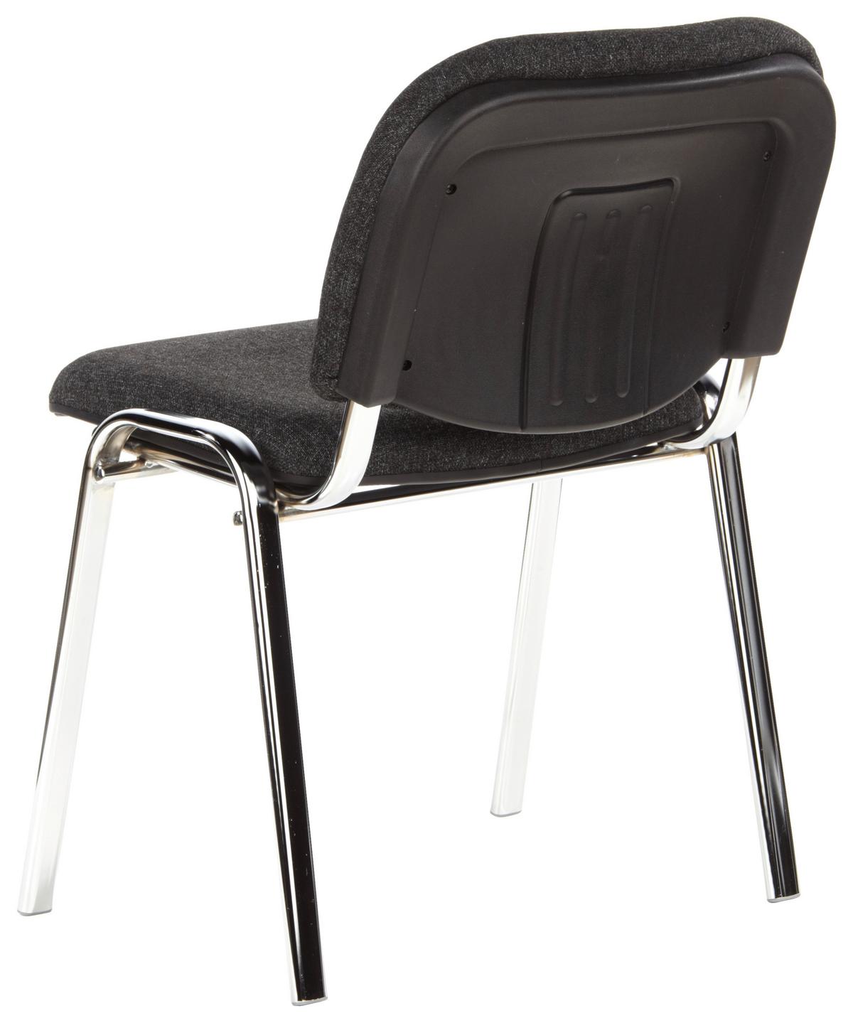 Konferenčni Stol Xt 600, Antracit, Barva Kroma - barve kroma/antracit, Basics, kovina/tekstil (58/84/41cm) - MID.YOU
