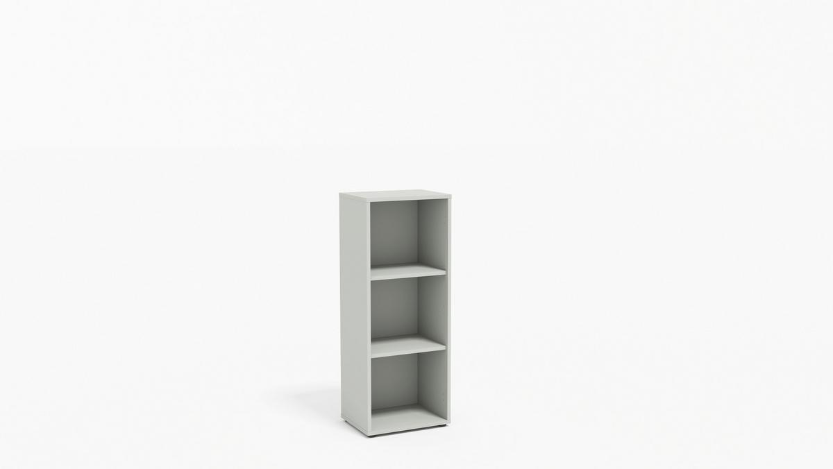 AKTENSCHRANK OFFICE EDITION - SW SET 4 - Anthrazit/Hellgrau, MODERN, Holzwerkstoff (128,5/185,6/33cm) - MID.YOU