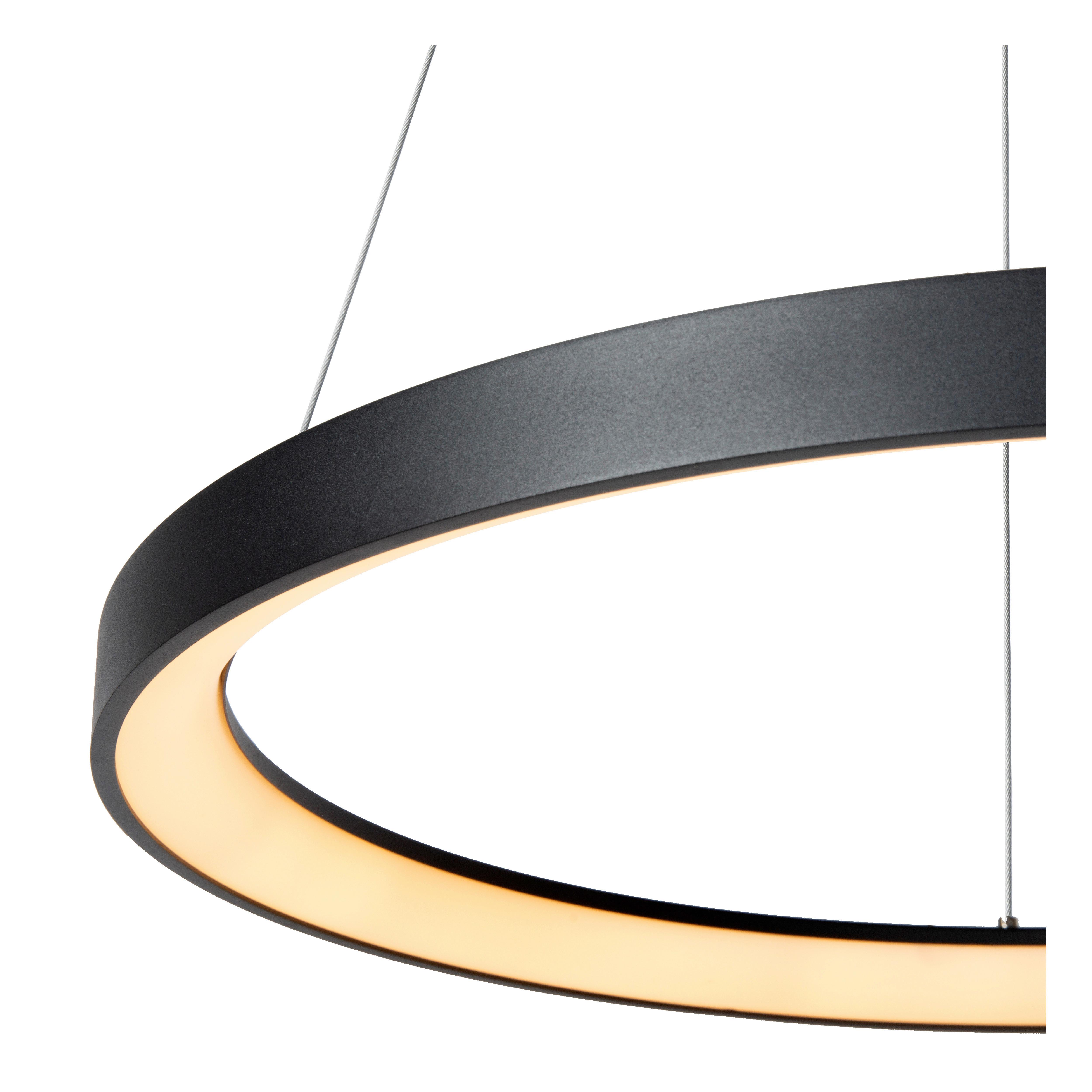 LAMPA WISZĄCA LED 46403/48/30 VIDAL - czarny, Design (58/58/150cm) - Lucide