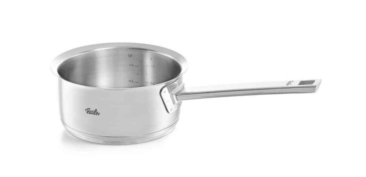 RONDEL Z RĄCZKĄ 084-158-16-100/0 FISSLER - kolor srebrny, Design, metal (16cm) - Fissler