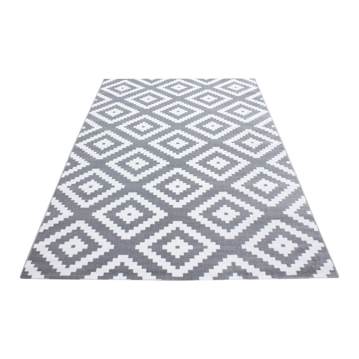 Webteppich Plus Grey Grau ca. 200x290cm - Grau, KONVENTIONELL, Textil (200/290cm) - Novel