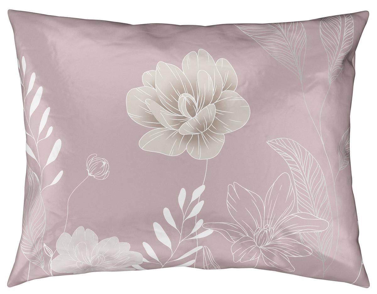Bettwäsche Nala XL Mauve ca. 140x220cm - Mauve, ROMANTIK / LANDHAUS, Textil (140/220cm) - Modern Living
