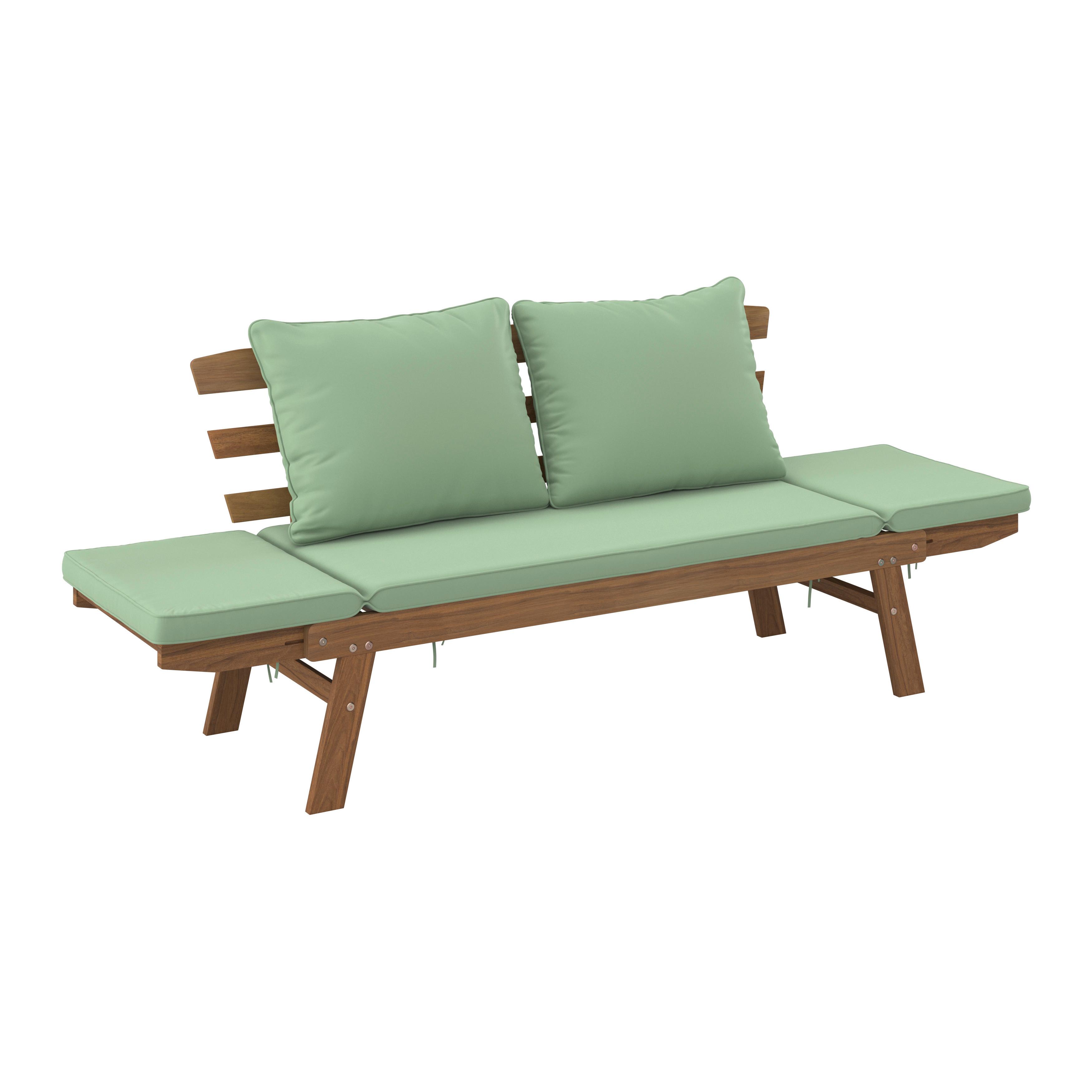 Kerti Pad Mallorca - natúr, Natur, fa/hullámkarton (192/69/72cm) - Mömax