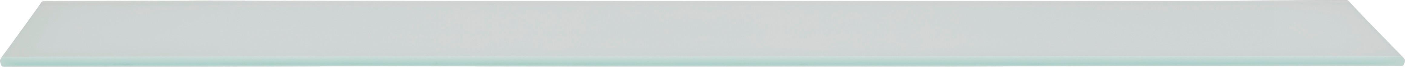 Staklena Polica Galileo - bijela, staklo (78/0,6/18cm) - Modern Living