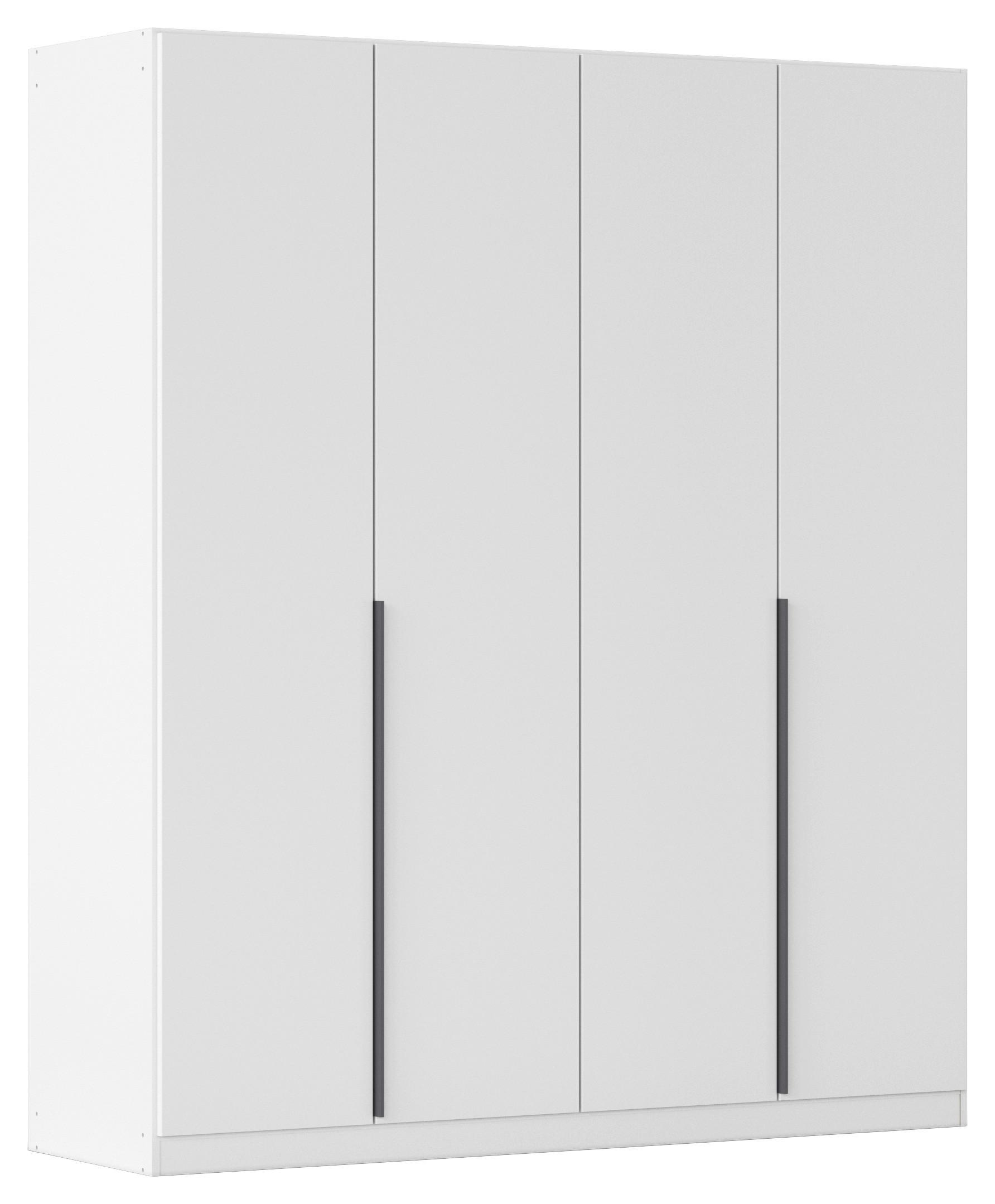 Ormar S Klasičnim Vratima Alabama - bijela/siva, Moderno, drvni materijal/metal (181/229/54cm) - Modern Living