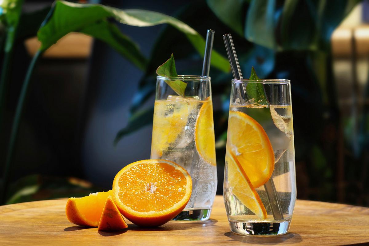 Set Kozarcev Water, 12-Delni - prosojno, Basics, steklo (6,8/14,5cm) - Echtwerk
