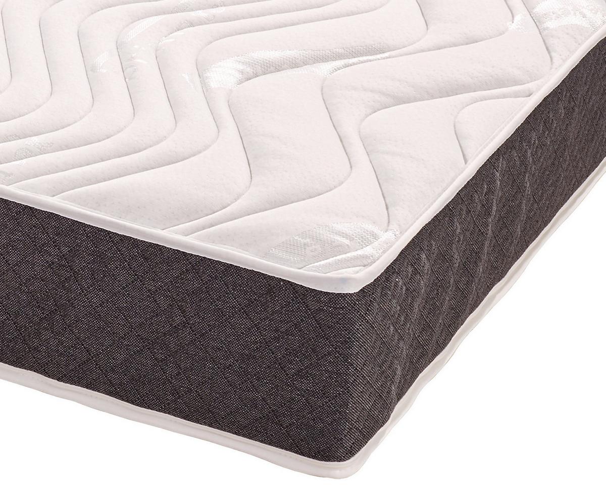 Viscomatratze Visco Deluxe ca. 90x200 cm - Weiß, KONVENTIONELL, Textil (90/200cm) - Livetastic