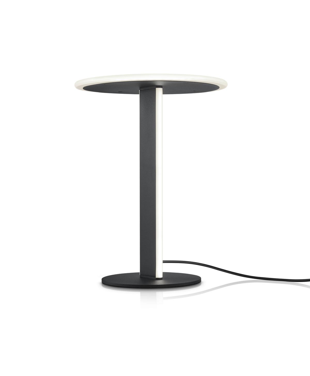 LAMPA STOŁOWA LED 39/2612.22 VAYA - biały/czarny, Design, tworzywo sztuczne/metal (23/30cm) - Helestra