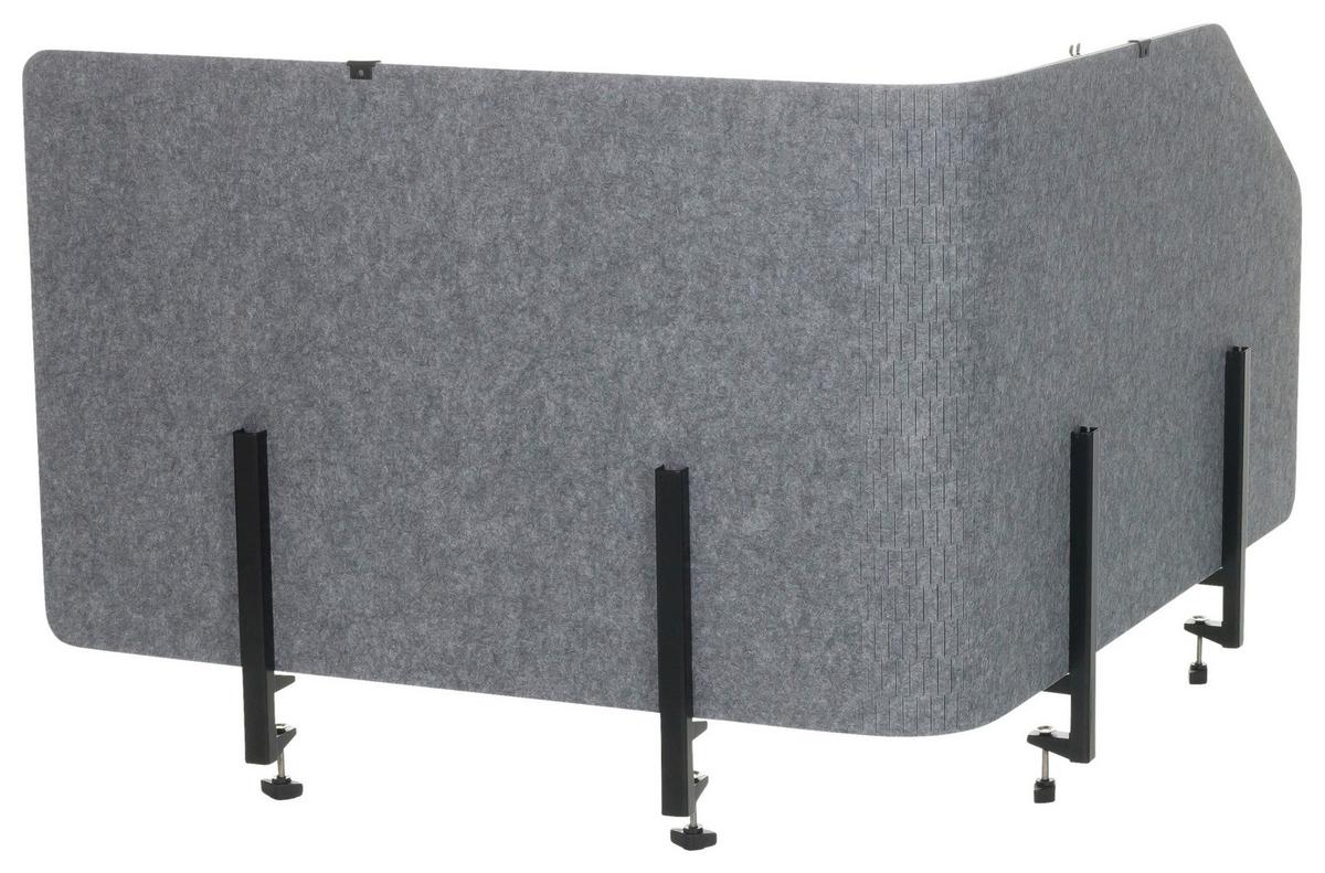 Pregradna Stena Flexmiut T Top, Siva - siva, Basics, kovina/umetna masa (160/50/1cm) - MID.YOU
