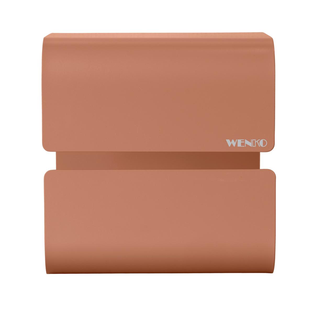 Toilettenpapierhalter Turbo -Loc Lizan Braun - Braun, MODERN, Metall (14/14,5/13,7cm) - Mömax