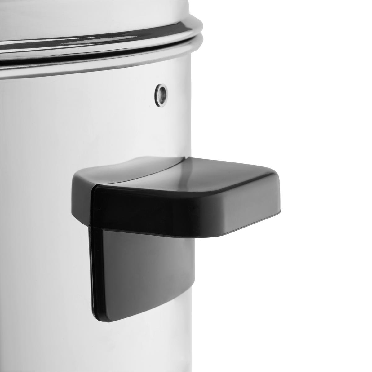 DOZOWNIK DO NAPOJÓW GORĄCYCH MIA - kolor stalowy/czarny, Basics, metal (33,5/58cm) - Novel