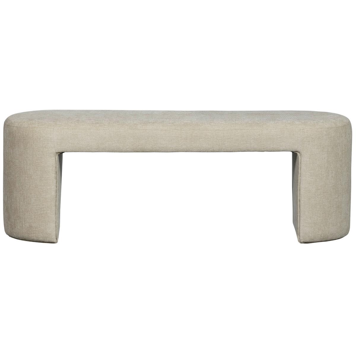 Sitzbank Jacob Naturfarben - Naturfarben, KONVENTIONELL, Textil (130/46/46cm) - Livetastic