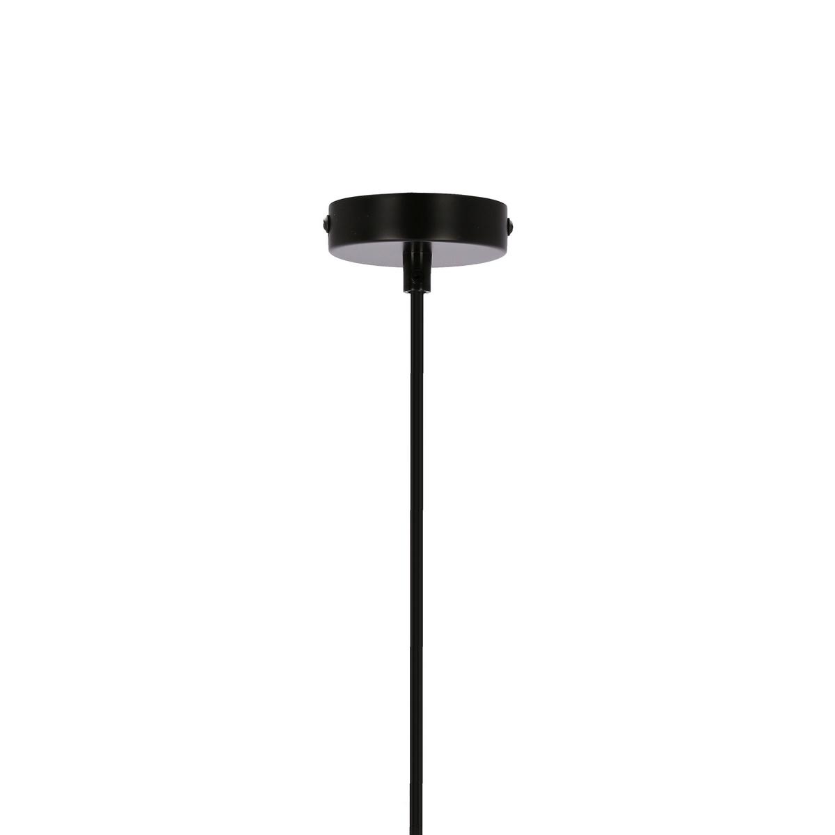 Viseća Svjetiljka Dunca - boje oraha/crna, Design, metal (32/32/115cm)