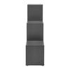 HYLLA CASSA 1 -TOP- -BASED- - antracit, Klassisk, trämaterial (112/113/35cm) - Based