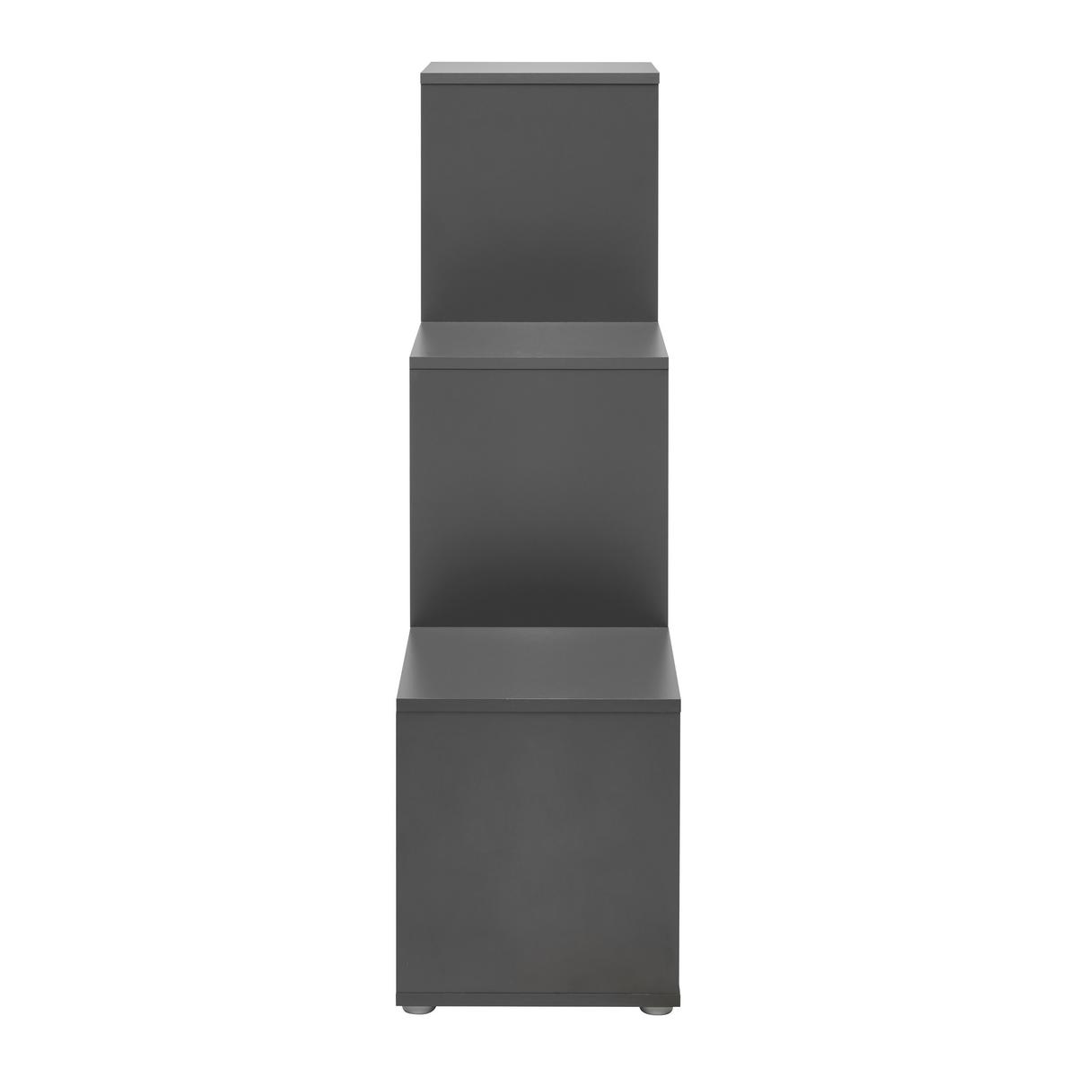 Regal Cassa 1 Anthrazit - Anthrazit, KONVENTIONELL, Holzwerkstoff (112/113/35cm) - Mömax