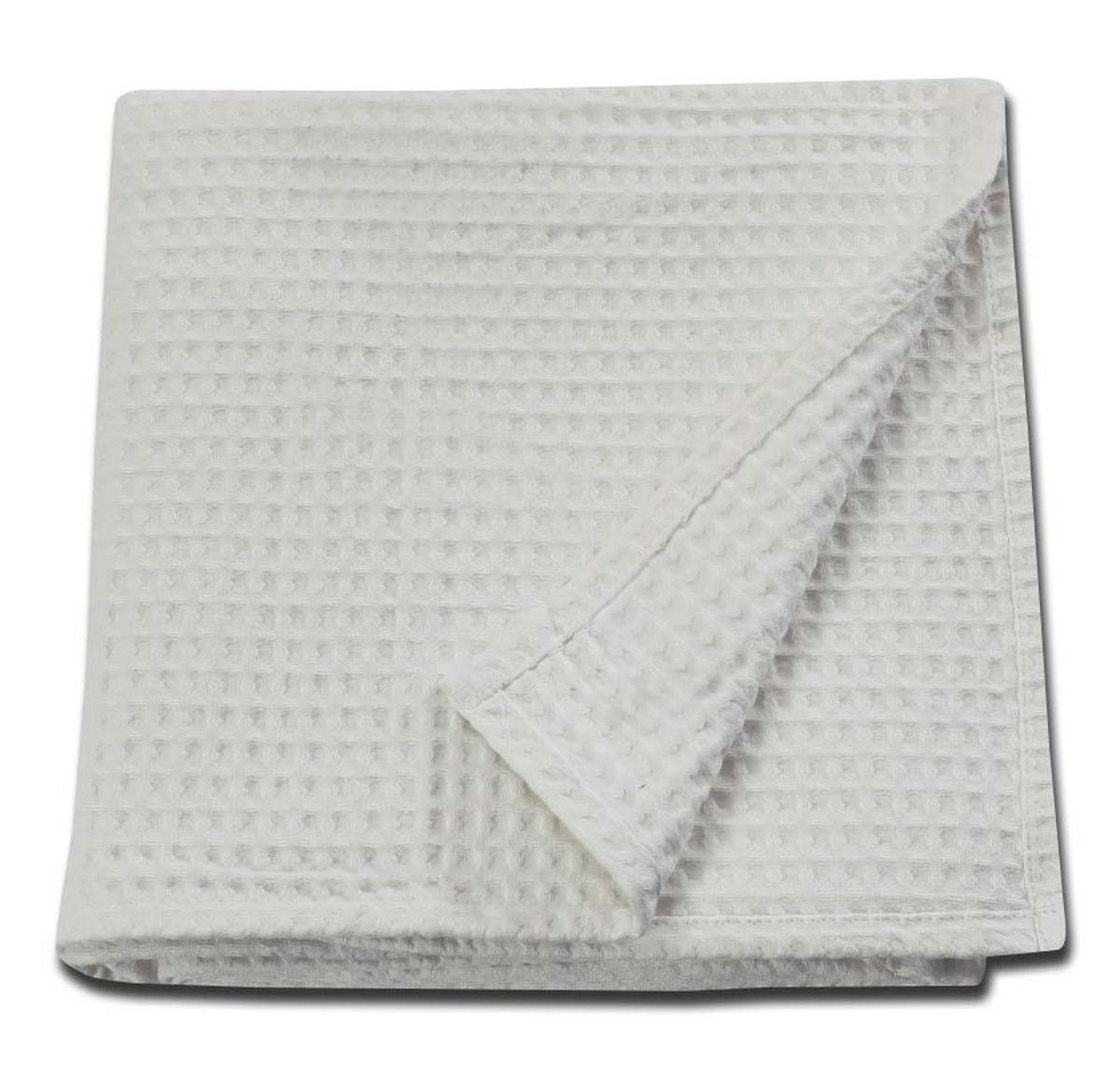 Cuvertură Luna cca.150x220cm - alb, Basics, textil (150/220cm)