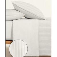 Posteljina Crinkle 140x200/60x80cm - bež, tekstil (140/200cm) - Mömax