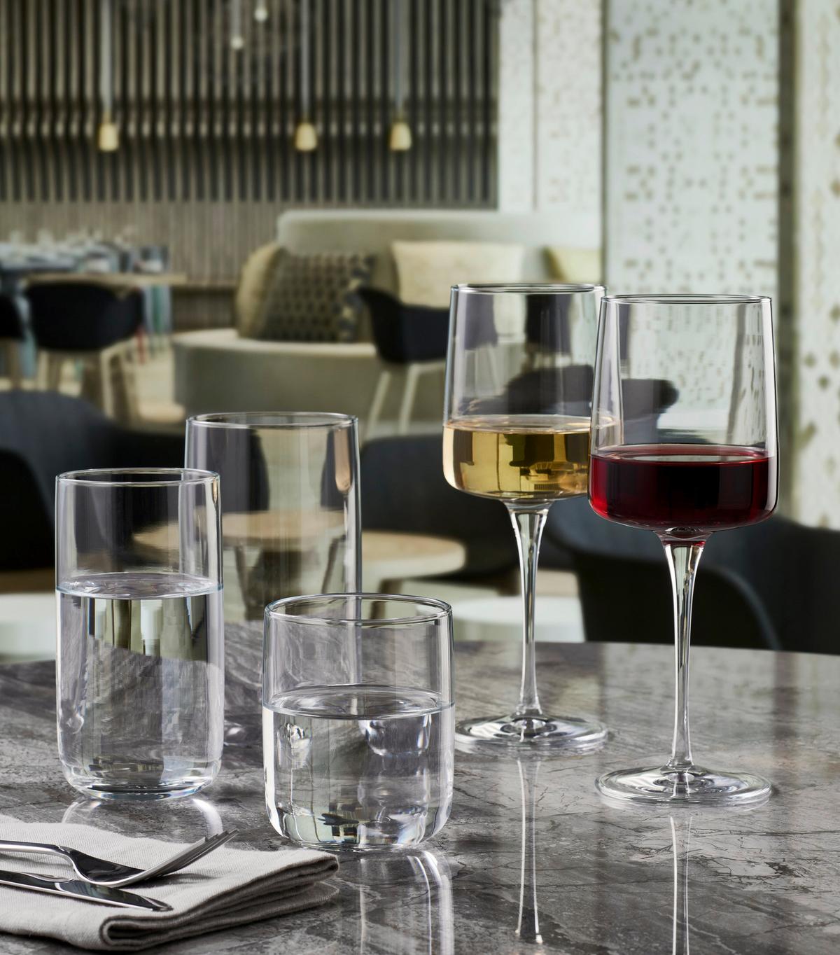 Gläserset Iconic ca. 365ml 6-teilig - Transparent, Trend, Glas (365ml) - Mäser