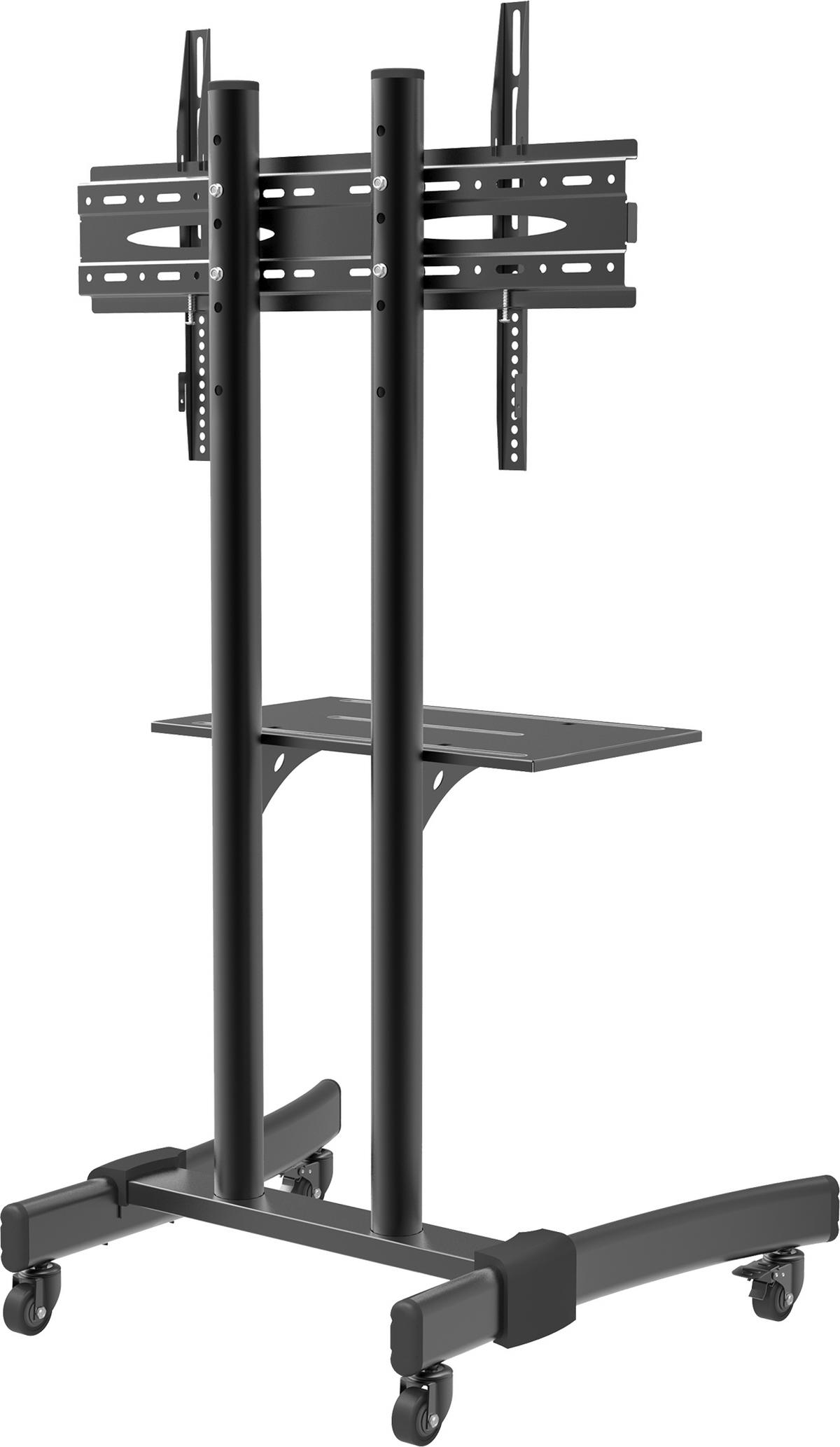 Stojalo Za Tv B-ms 125, Črna - črna, Basics, kovina (109/76/55cm) - MID.YOU