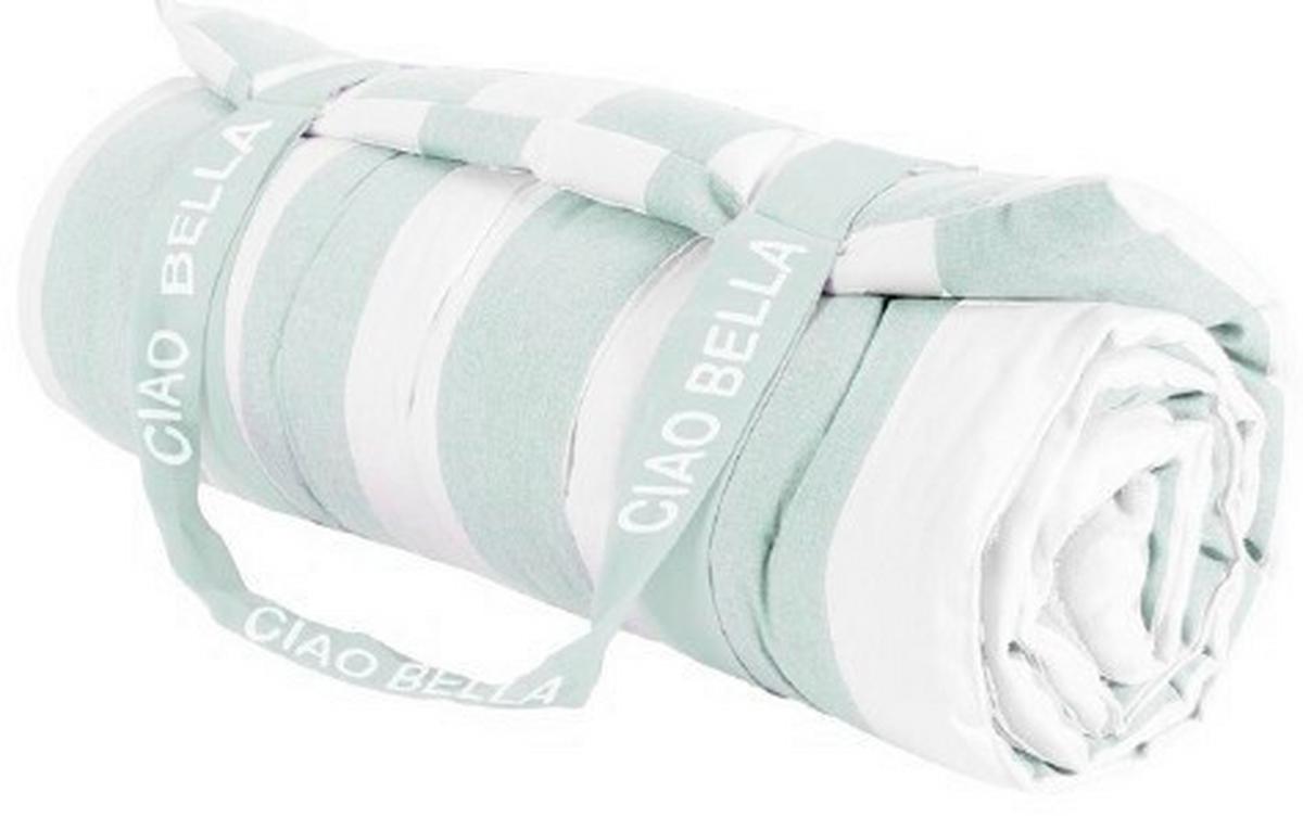 Strandmatte Mandy Mintgrün ca. 60x180cm - Mintgrün, Textil (60/180cm) - Mömax