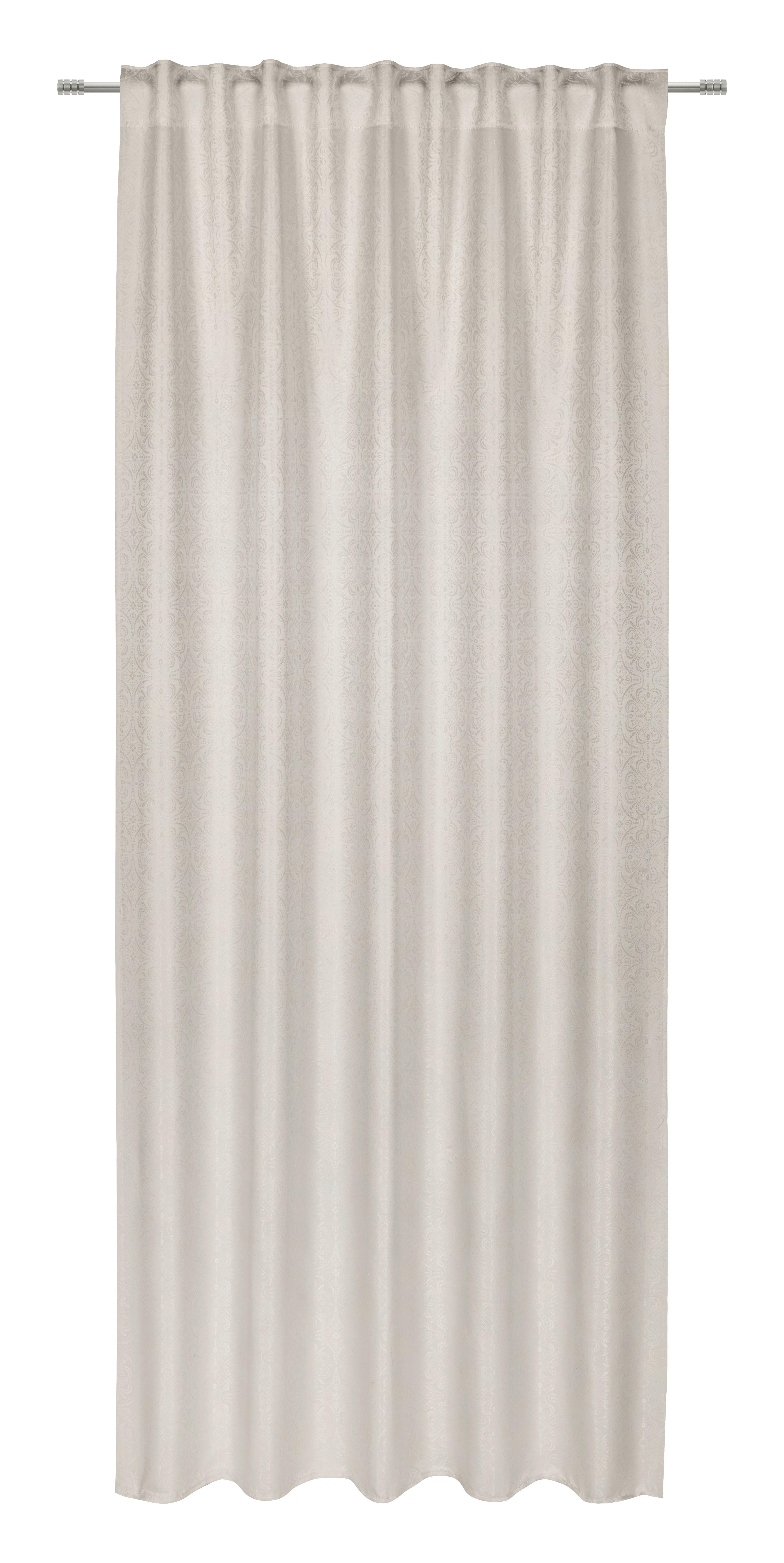 Končana Zavesa Emil, Barva Šampanjca, Ca. 135/245 Cm - barve šampanjca, Romantika, tekstil (135/245cm) - Mömax