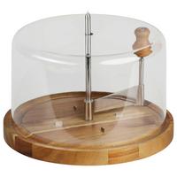 SKROBAK DO SERA 28621 - kolor akacjowy, Basics, tworzywo sztuczne/metal (22/22/13.7cm) - Kesper