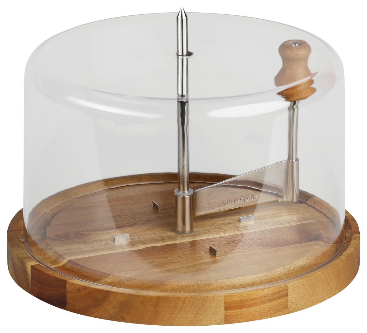 SKROBAK DO SERA 28621 - kolor akacjowy, Basics, tworzywo sztuczne/metal (22/22/13.7cm) - Kesper