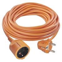 Hosszabbító Kábel 20 M / 1 Aljzat - narancs, műanyag (2000cm)