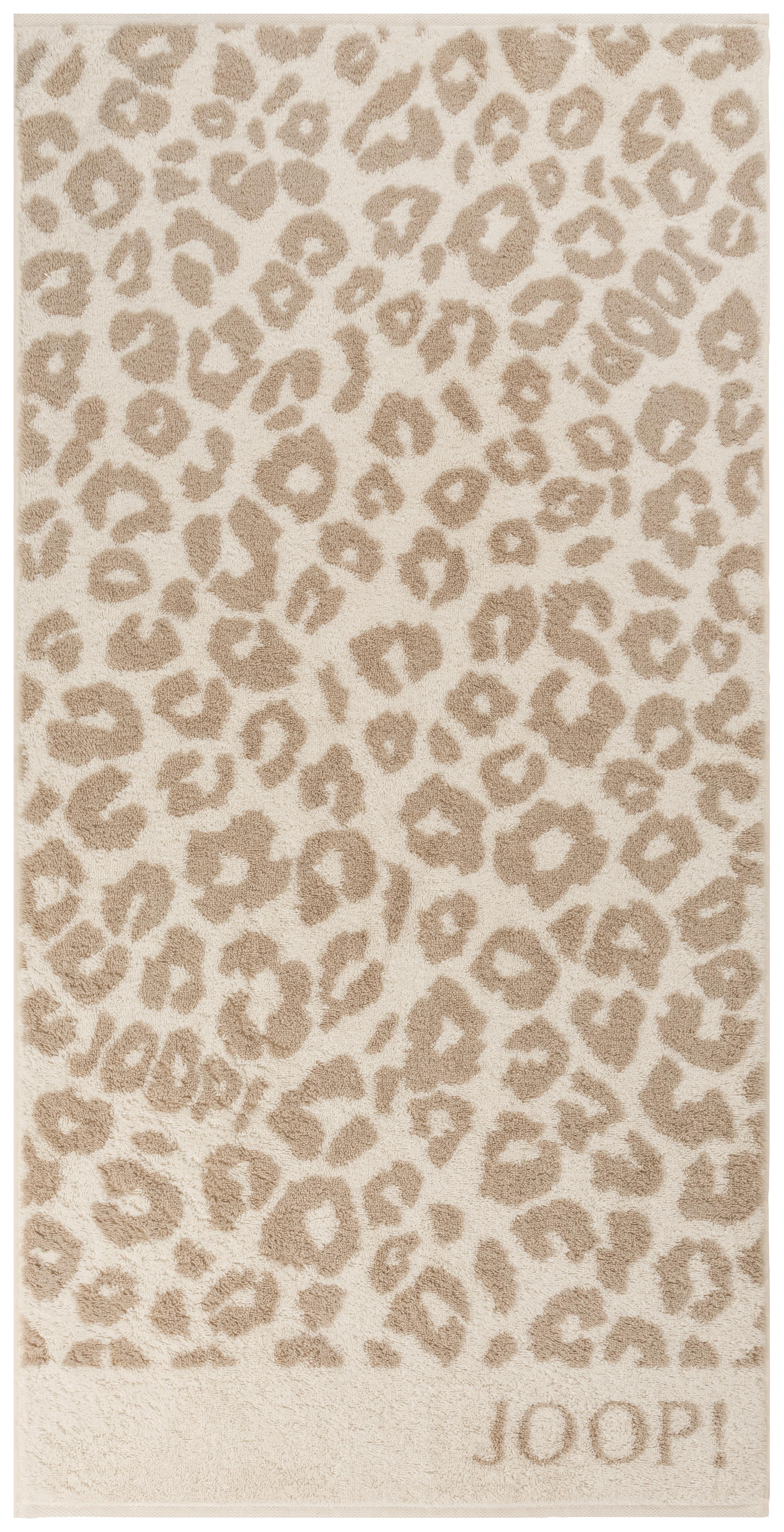 RĘCZNIK JOOP! LEO - beżowy, Basics, tkanina (50/100cm) - Joop!
