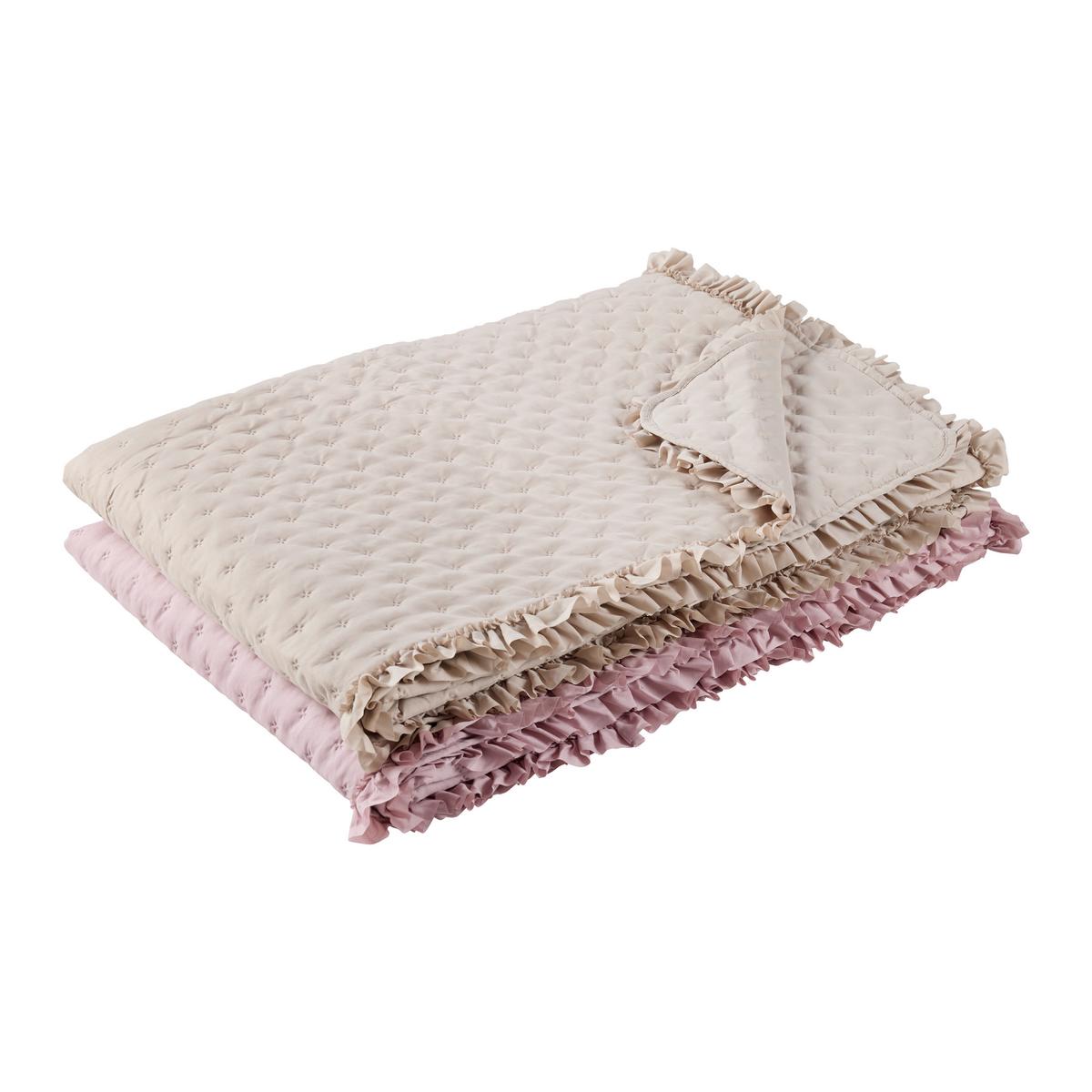 Tagesdecke Daisy Beige ca. 160x220cm - Beige, Textil (160/220cm) - Mömax