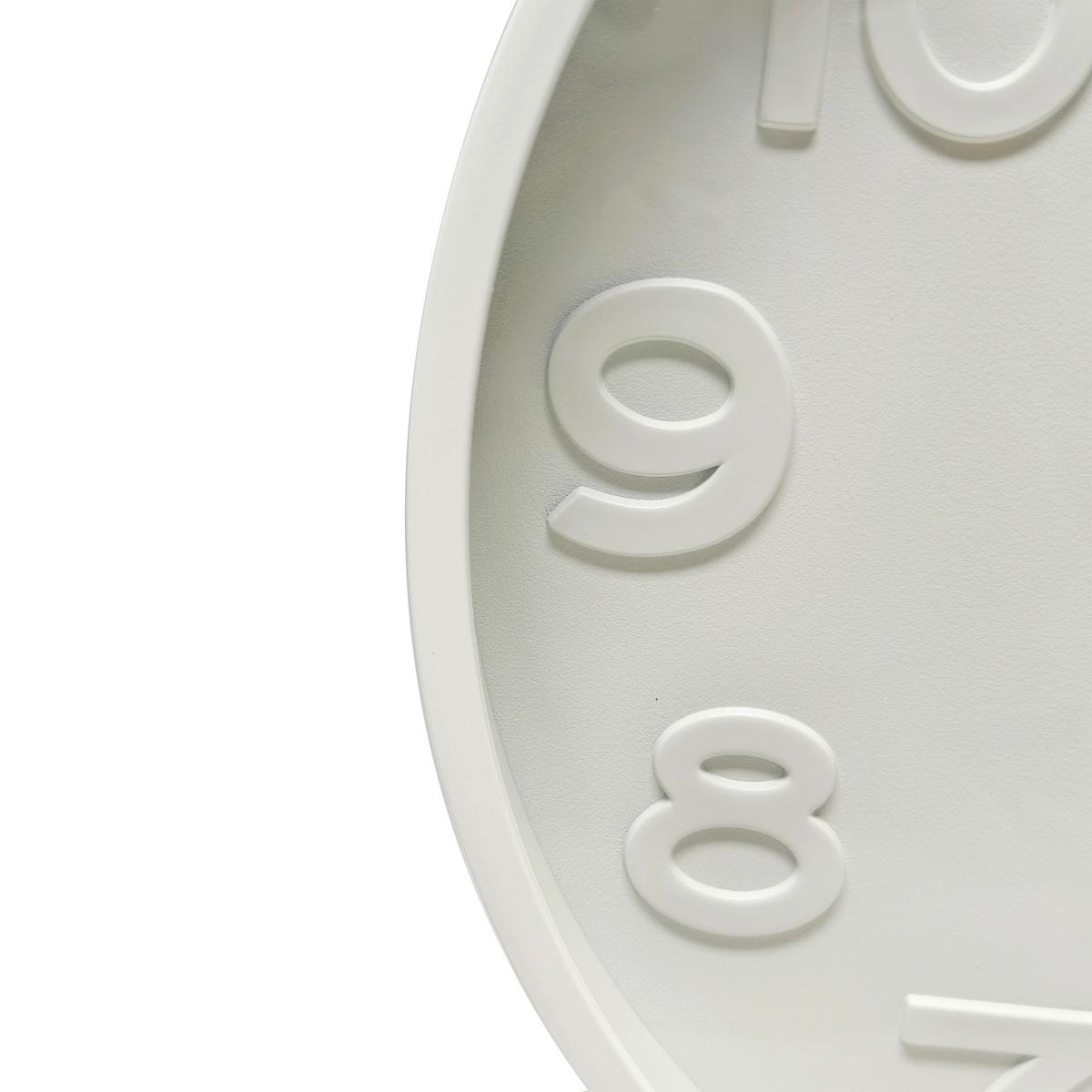 Ceas De Perete Lowe Cca. 30 Cm - alb, Modern, plastic/sticlă (30/4cm) - Mömax