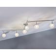 Strahler Mia, max. 6x33 Watt - Chromfarben, MODERN, Glas/Metall (145/19cm) - MÖMAX modern living