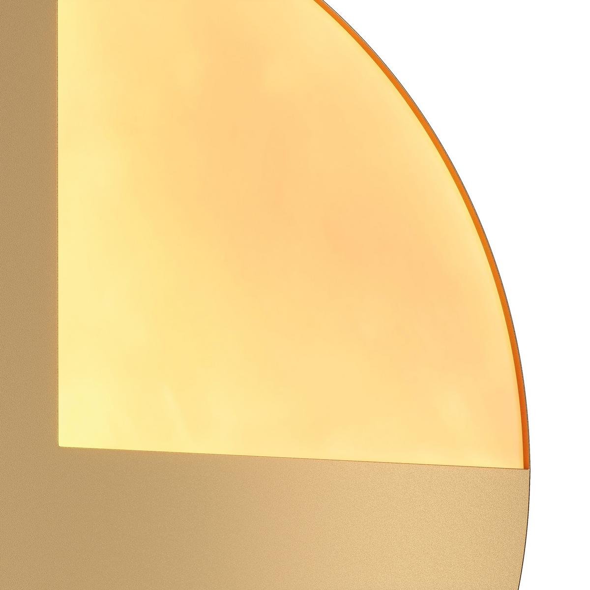 WANDLEUCHTE JUPITER - Messingfarben, Trend, Metall (44,8/3,8cm) - MAYTONI